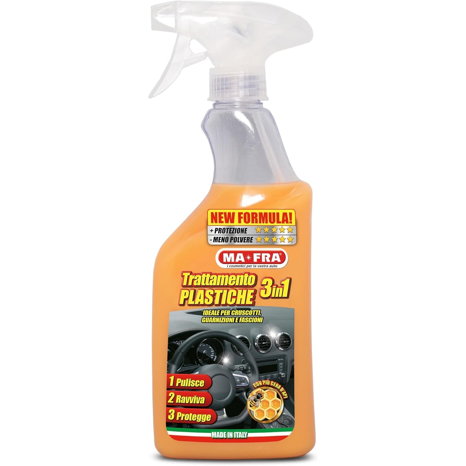 TRATTAMENTO PLASTICHE 3 IN 1 500ml - Mafra