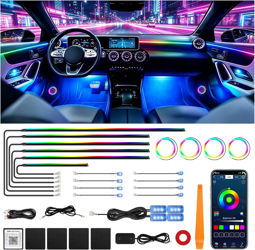 Kit Ambient Light Universale - Car Detailing LP